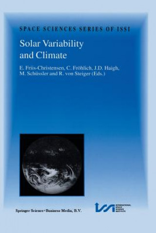 Könyv Solar Variability and Climate E. Friis-Christensen