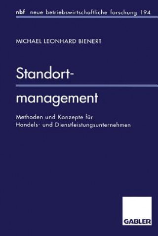 Knjiga Standortmanagement Michael L Bienert