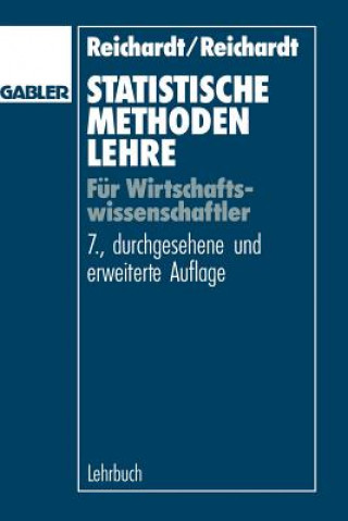 Carte Statistische Methodenlehre Fur Wirtschaftswissenschaftler Agnes Reichardt