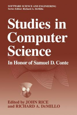 Książka Studies in Computer Science Richard A. Demillo