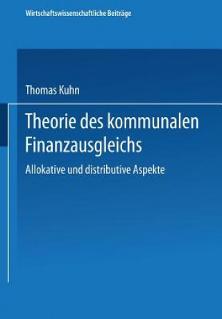 Könyv Theorie Des Kommunalen Finanzausgleichs Thomas Kuhn