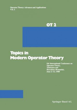 Książka Topics in Modern Operator Theory Voiculescu