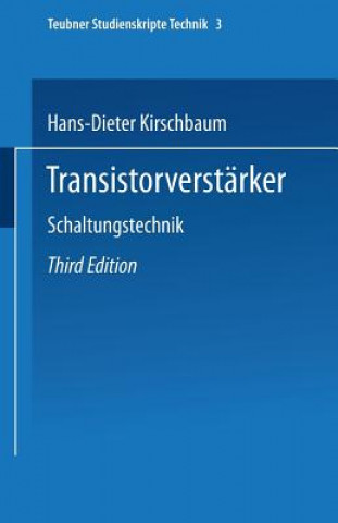 Βιβλίο Transistorverstarker Hans-Dieter Kirschbaum