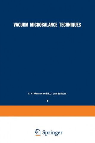 Książka Vacuum Microbalance Techniques H. J. Van Beckum