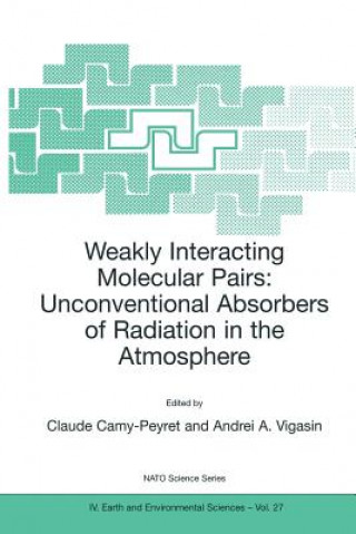 Kniha Weakly Interacting Molecular Pairs: Unconventional Absorbers of Radiation in the Atmosphere Claude Camy-Peyret