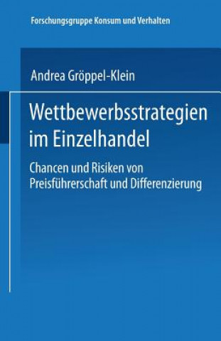 Livre Wettbewerbsstrategien Im Einzelhandel Andrea Groppel-Klein