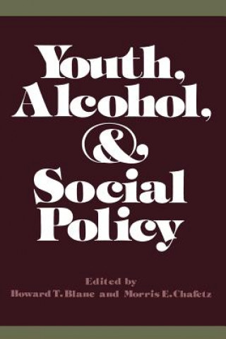 Könyv Youth, Alcohol, and Social Policy Morris E. Chafetz