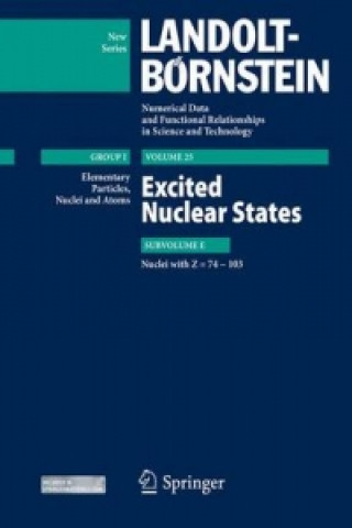 Knjiga Excited Nuclear States - Nuclei with Z = 74-103 Sergey I. Sukhoruchkin