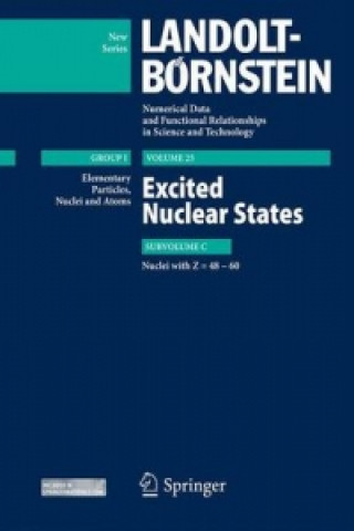 Kniha Excited Nuclear States - Nuclei with Z=48-60 Sergey I. Sukhoruchkin