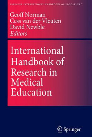 Könyv International Handbook of Research in Medical Education D. I. Newble