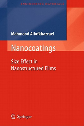 Livre Nanocoatings Mahmood Aliofkhazraei