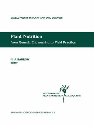 Carte Plant Nutrition - from Genetic Engineering to Field Practice J. Barrow