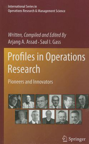 Buch Profiles in Operations Research Arjang A. Assad