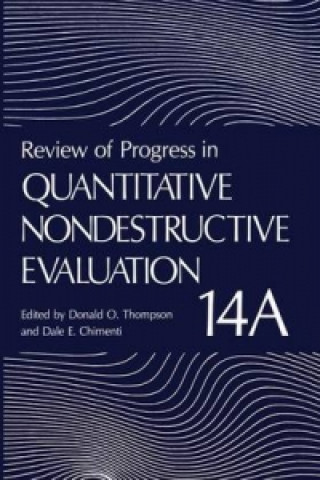 Kniha Review of Progress in Quantitative Nondestructive Evaluation Dale E. Chimenti