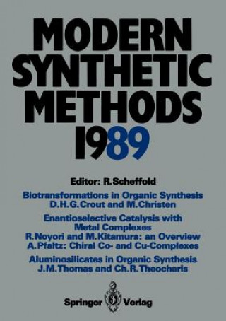 Könyv Modern Synthetic Methods 1989 R. Scheffold