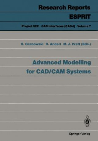 Libro Advanced Modelling for CAD/CAM Systems Reiner Anderl