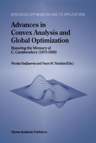 Kniha Advances in Convex Analysis and Global Optimization Nicolas Hadjisavvas