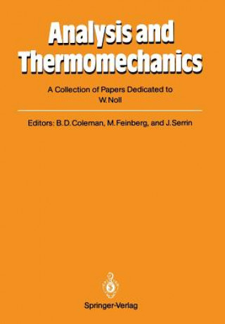 Kniha Analysis and Thermomechanics B. Coleman