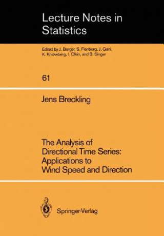 Könyv Analysis of Directional Time Series: Applications to Wind Speed and Direction Jens Breckling