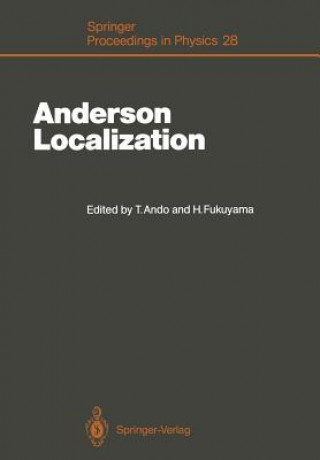 Book Anderson Localization Tsuneya Ando
