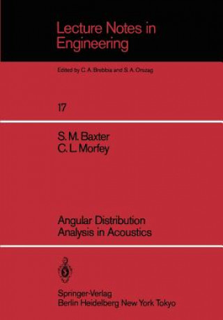 Книга Angular Distribution Analysis in Acoustics Christopher Morfey
