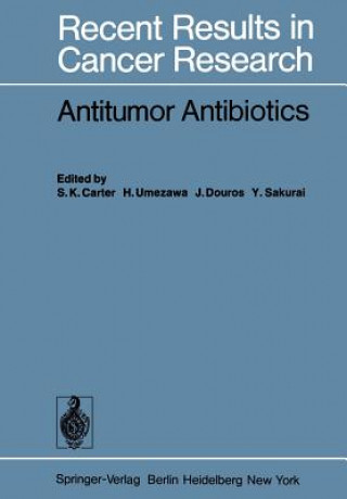 Książka Antitumor Antibiotics S. K. Carter