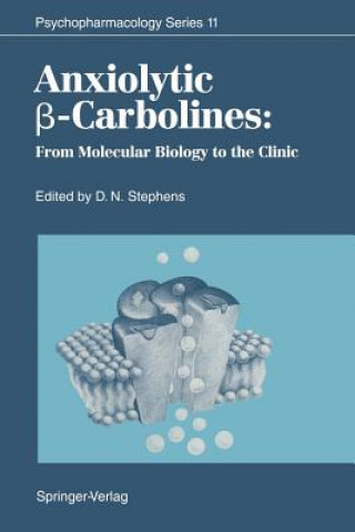 Kniha Anxiolytic  -Carbolines David N. Stephens