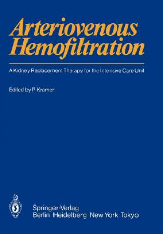 Kniha Arteriovenous Hemofiltration Peter Kramer