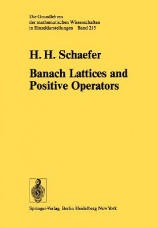 Książka Banach Lattices and Positive Operators H.H. Schaefer