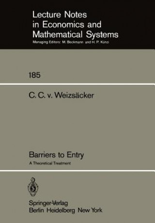 Kniha Barriers to Entry C. C. V. Weizsacker