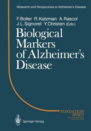 Kniha Biological Markers of Alzheimer's Disease Francois Boller