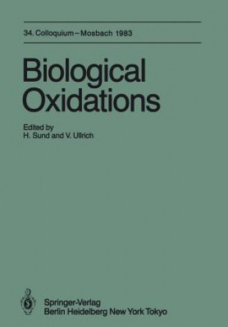 Kniha Biological Oxidations H. Sund