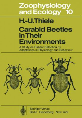 Книга Carabid Beetles in Their Environments Hans Ulrich Thiele