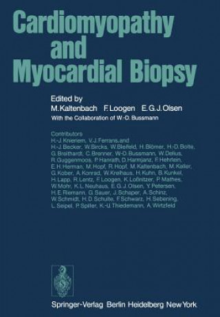 Knjiga Cardiomyopathy and Myocardial Biopsy M. Kaltenbach