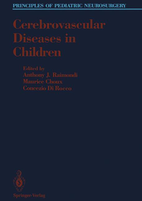 Buch Cerebrovascular Diseases in Children Maurice Choux