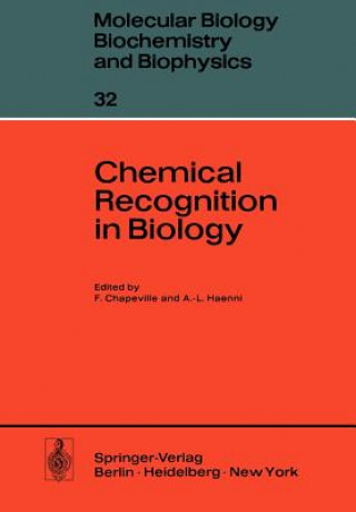 Książka Chemical Recognition in Biology F. Chapeville