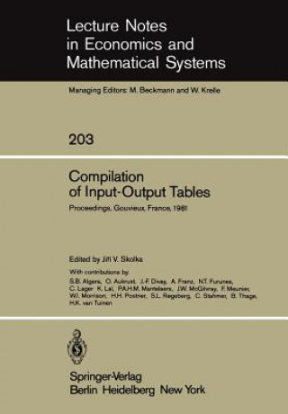 Kniha Compilation of Input-Output Tables J. V. Skolka