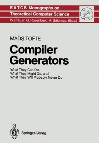 Książka Compiler Generators Mads Tofte