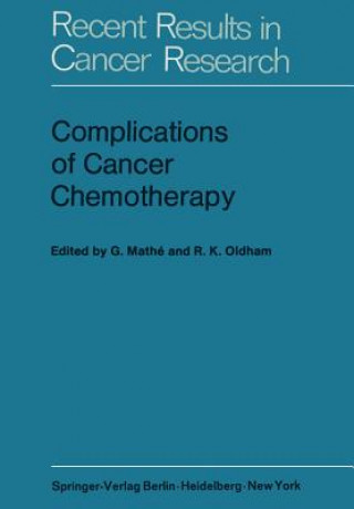 Kniha Complications of Cancer Chemotherapy G. Mathe