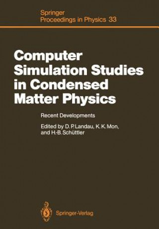 Книга Computer Simulation Studies in Condensed Matter Physics David P. Landau