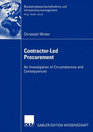 Buch Contractor-Led Procurement Christoph Winter