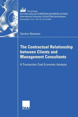 Buch Contractual Relationship Between Clients and Management Consultants Sandra Niewiem