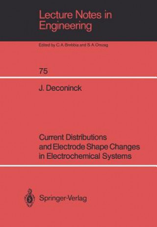 Könyv Current Distributions and Electrode Shape Changes in Electrochemical Systems Johan Deconinck