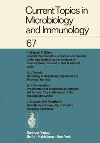 Knjiga Current Topics in Microbiology and Immunology / Ergebnisse der Microbiologie und Immunitatsforschung R. Rott