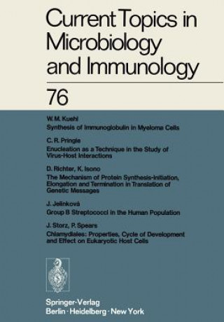 Kniha Current Topics in Microbiology and Immunology R. Rott