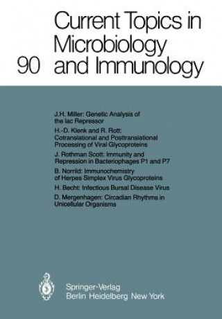 Książka Current Topics in Microbiology and Immunology F. Melchers