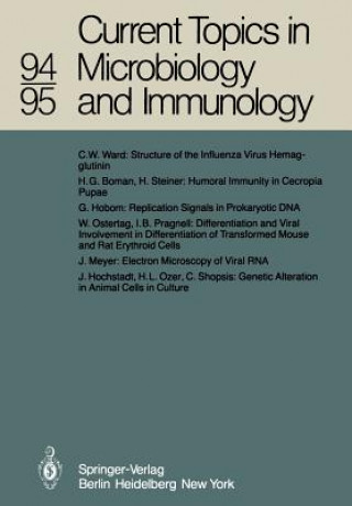 Kniha Current Topics in Microbiology and Immunology P.K. Vogt