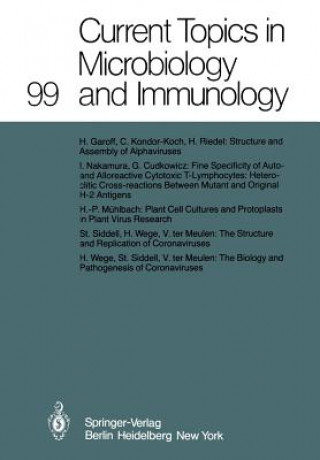 Könyv Current Topics in Microbiology and Immunology Rolf M. Zinkernagel