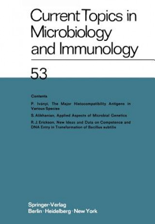Könyv Current Topics in Microbiology and Immunology O. Maaloe