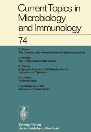 Книга Current Topics in Microbiology and Immunology / Ergebnisse der Mikrobiologie und Immunitatsforschung H. G. Schweiger